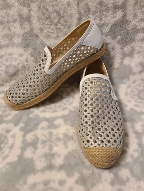 Stuart Weitzman Espadrilles Size 8 Loafer Slip Ons *NEW*